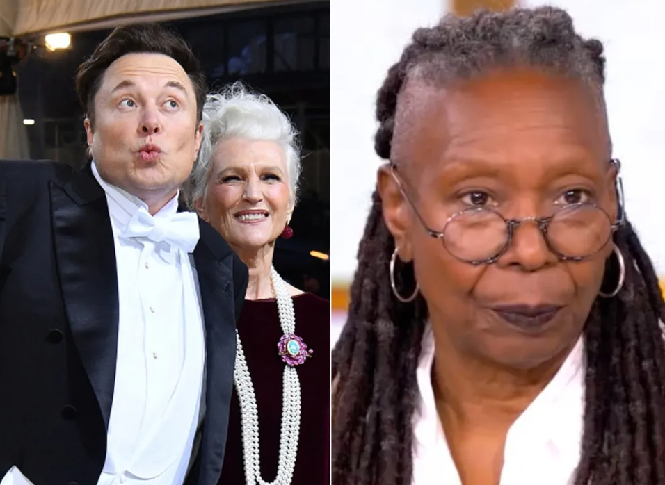 Elon Musk padit Whoopi Goldberg dhe The View për 70 milionë dollarë për shpifje të supozuara