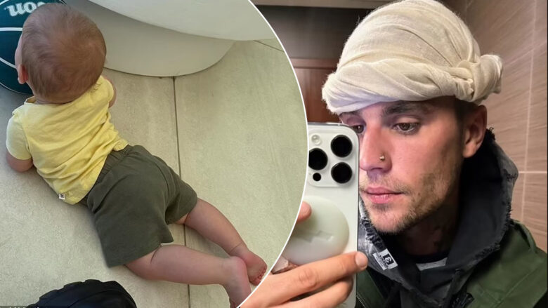 Justin Bieber ndan një fotografi të rrallë të djalit të tij Jack Blues