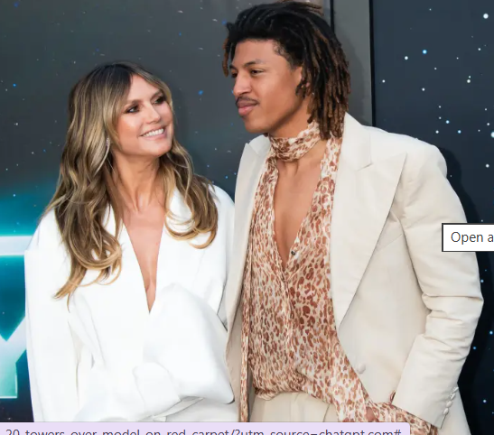 Si nëna, si djali: Henry Samuel ndjek hapat e Heidi Klum