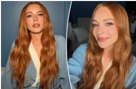 Lindsay Lohan surprizon fansat me rikthimin te flokët e kuq