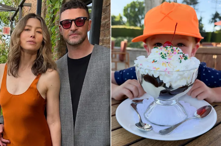 Justin Timberlake publikon fotografi të rralla me familjen