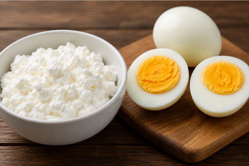 Vezët apo djathi i freskët kokrrizor: nutricionistët tregojnë cili ka më shumë proteina