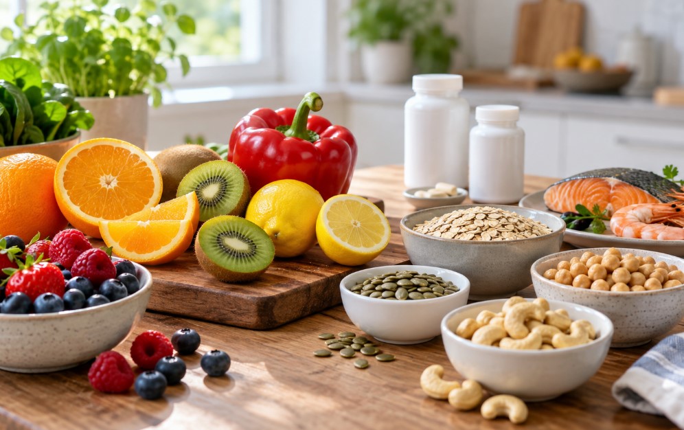Zinku apo vitamina C, cili është më i mirë për imunitetin?