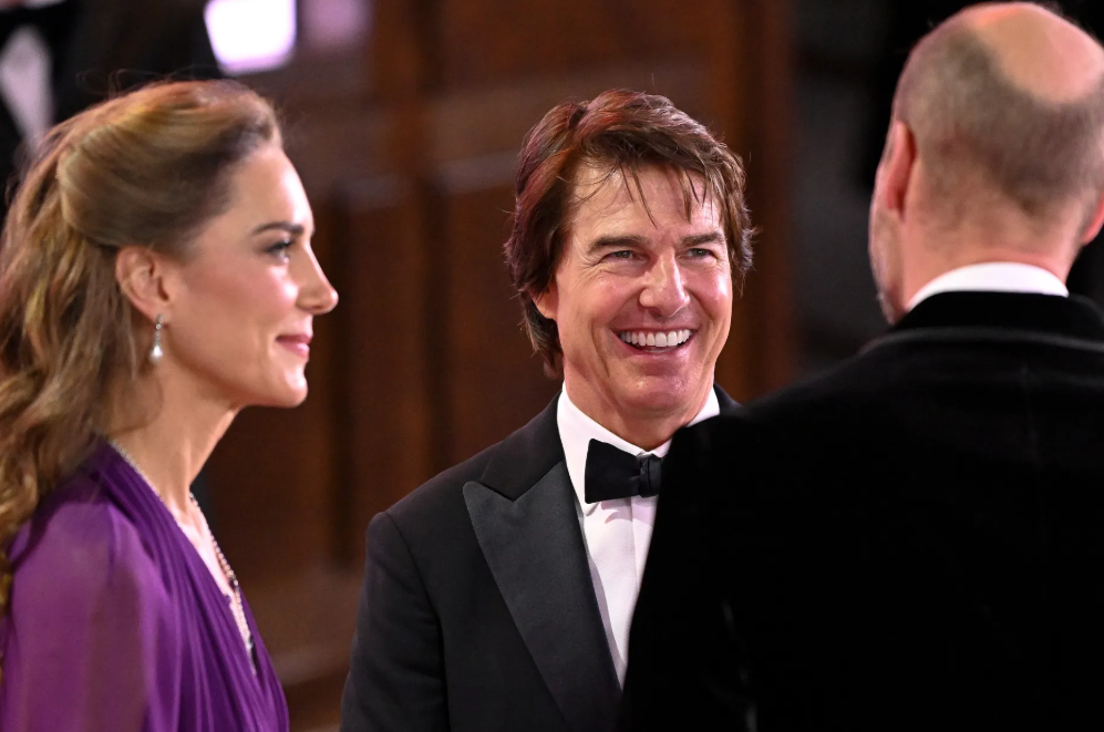 Tom Cruise me Kate Middleton dhe Princin William në premierën e “Digger”