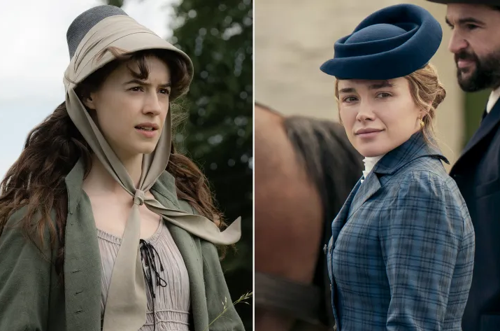 Daisy Edgar-Jones dhe Florence Pugh frymëzojnë modën e vjeshtës me stilin e dikurshëm